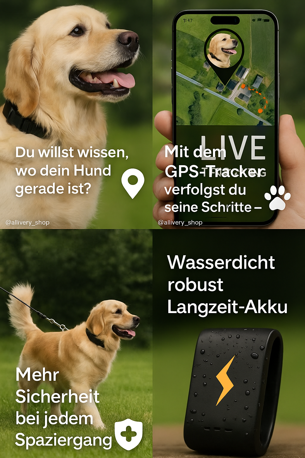 GPS Tracker für Hunde