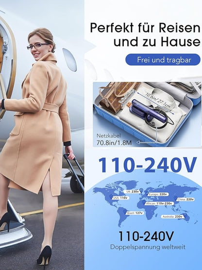 Reisebügeleisen mit Weltweiter Spannung