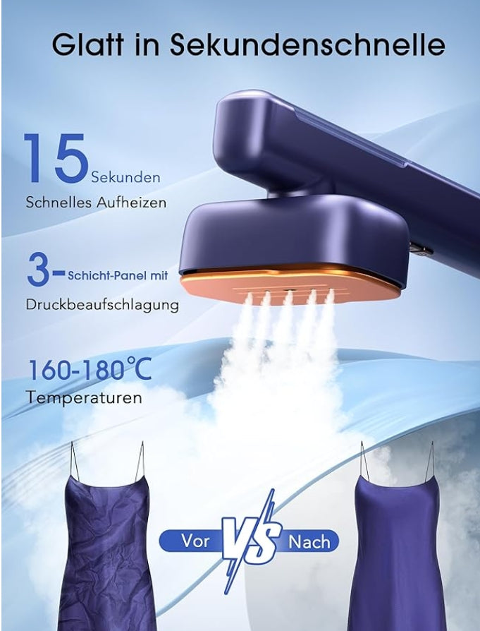 Reisebügeleisen mit Weltweiter Spannung